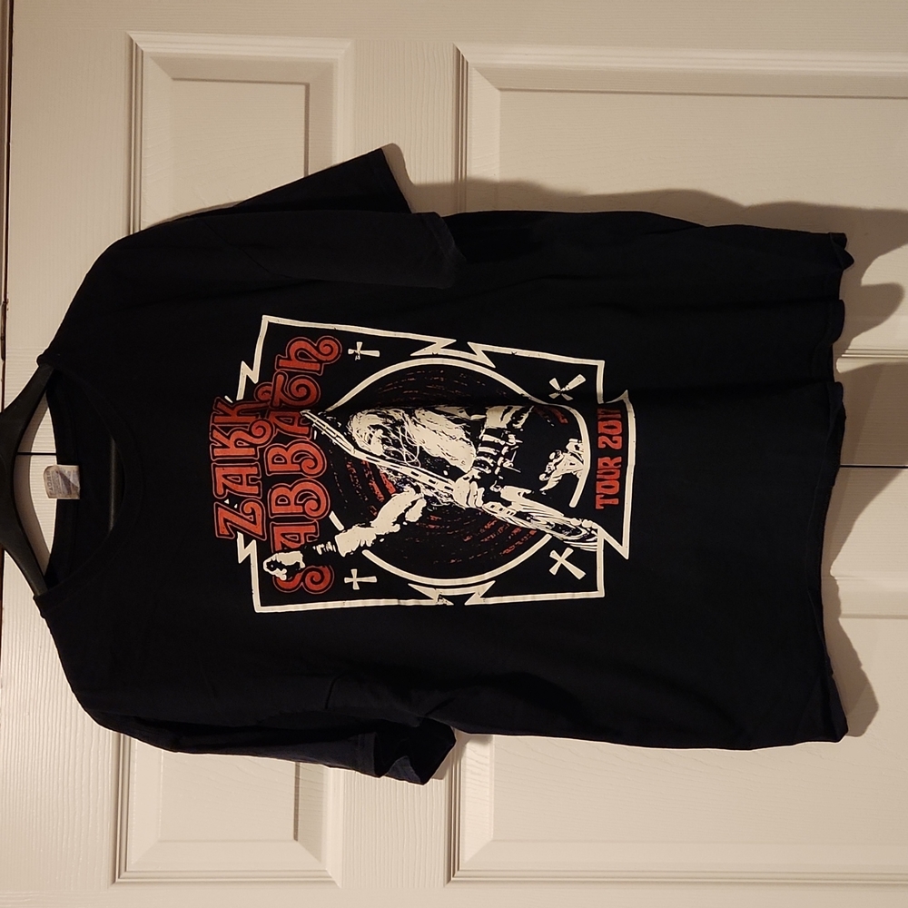Zakk Sabbath 2017 tour short sleeve T-shirt size XXL